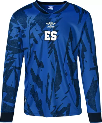 Umbro El Salvador 2023 Home Long Sleeve Replica Jersey