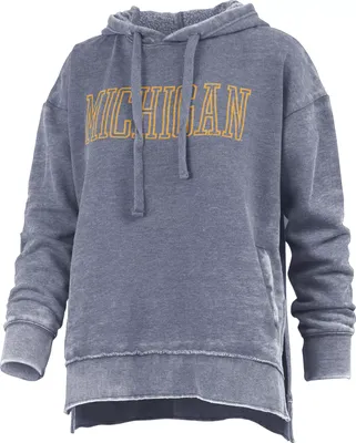 Pressbox Women's Michigan Wolverines Blue Marni Hoodie