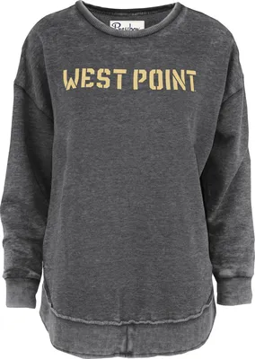 Pressbox Women's Army West Point Black Knights Coastal Arch Crew Pullover Sweatshirt