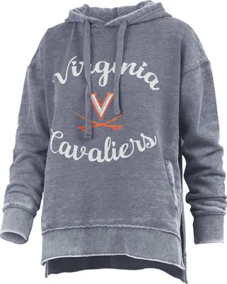 Pressbox Women's Virginia Cavaliers Blue Pullover Hoodie