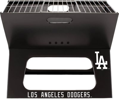 Picnic Time Los Angeles Dodgers Portable Charcoal BBQ X-Grill