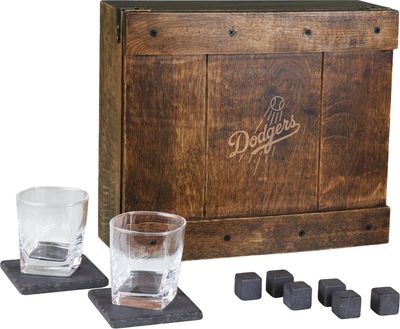 Picnic Time Los Angeles Dodgers Whiskey Box Set
