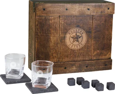 Picnic Time Houston Astros Whiskey Box Set