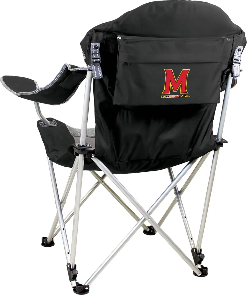 Picnic Time Maryland Terrapins Reclining Camp Chair