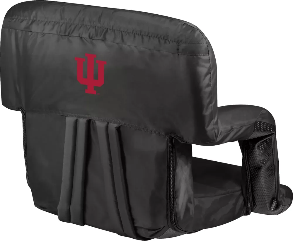 Picnic Time Indiana Hoosiers Ventura Reclining Portable Stadium Seat