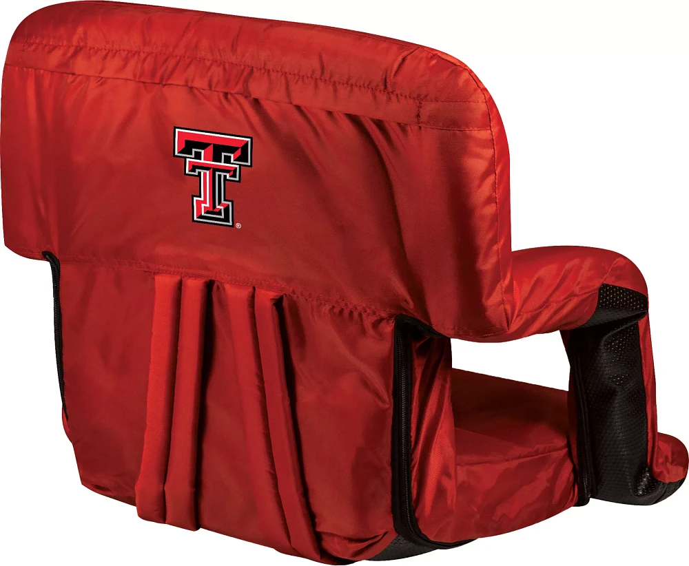 Picnic Time Texas Tech Red Raiders Ventura Reclining Portable Stadium Seat