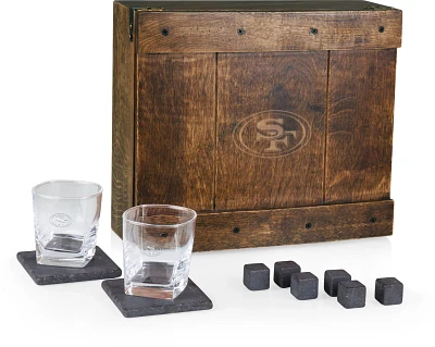 Picnic Time San Francisco 49ers Whiskey Box Set