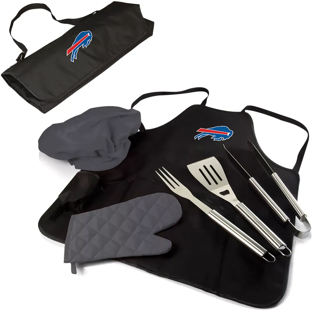 Picnic Time Buffalo Bills Apron Tote Pro Grill Set