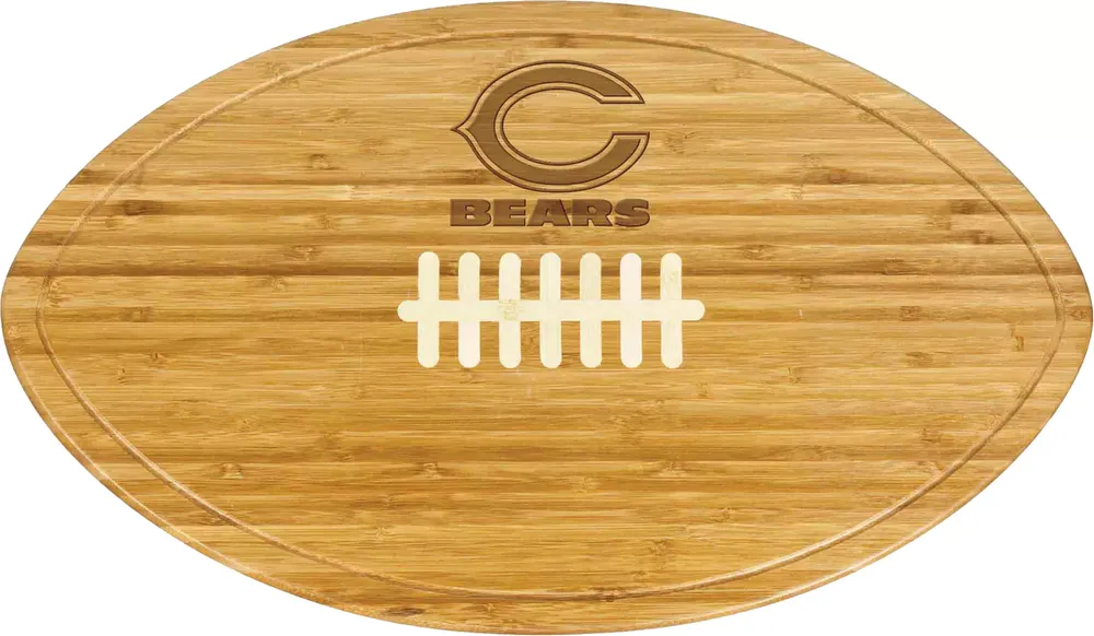 Picnic Time Chicago Bears Football Shaped Cutting Board