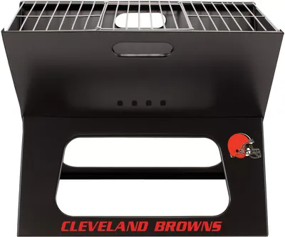 Picnic Time Cleveland Browns Portable Charcoal BBQ X-Grill