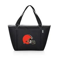 Picnic Time Cleveland Browns Black Topanga Cooler Tote Bag