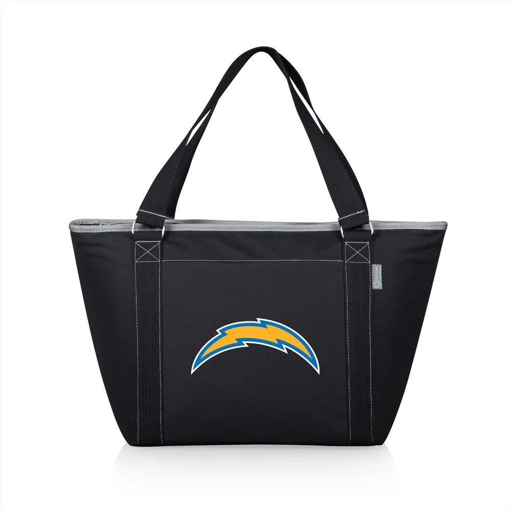 Picnic Time Los Angeles Chargers Black Topanga Cooler Tote Bag