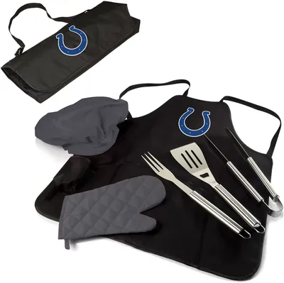 Picnic Time Indianapolis Colts Apron Tote Pro Grill Set