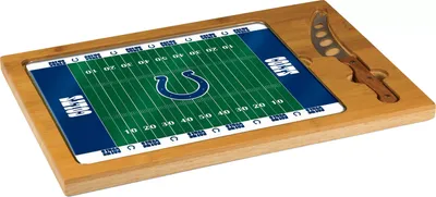 Picnic Time Indianapolis Colts Glass Top Cutting Board Set