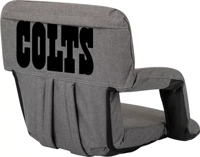 Picnic Time Indianapolis Colts Gray Reclining Stadium Seat