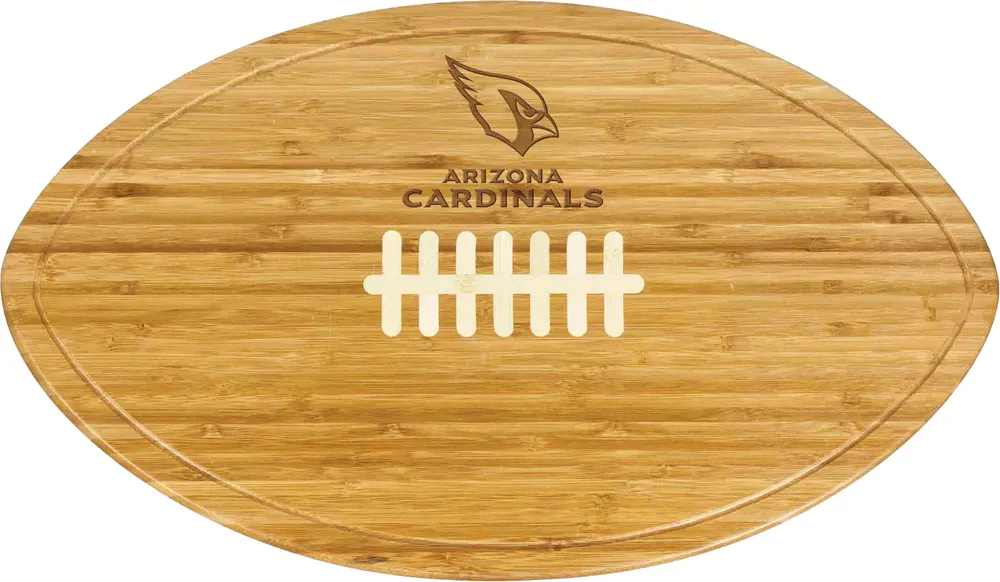 Picnic Time Arizona Cardinals Football Shaped Cutting Board