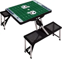 Picnic Time Dallas Cowboys Folding Picnic Table with Seats