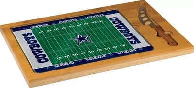 Picnic Time Dallas Cowboys Glass Top Cutting Board Set