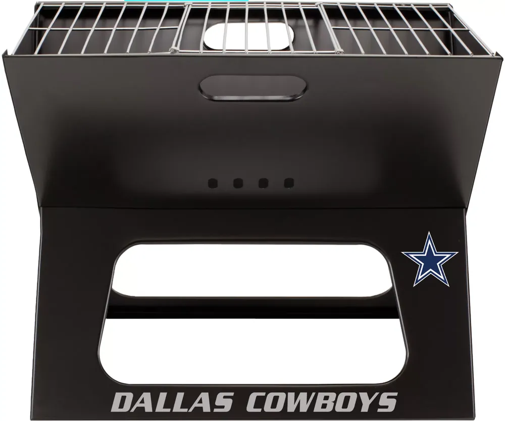 Picnic Time Dallas Cowboys Portable Charcoal BBQ X-Grill