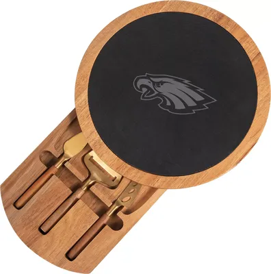 Picnic Time Philadelphia Eagles Insignia Serving Board with Tools