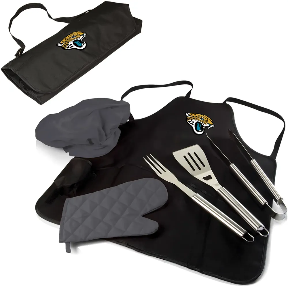 Picnic Time Jacksonville Jaguars Apron Tote Pro Grill Set