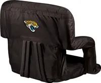 Picnic Time Jacksonville Jaguars Black Reclining Stadium Seat