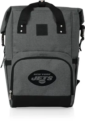 Picnic Time New York Jets OTG Roll-Top Cooler Backpack