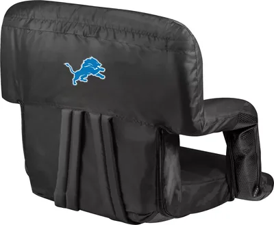 Picnic Time Detroit Lions Black Reclining Stadium Seat