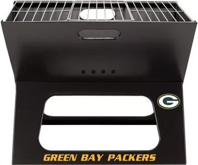 Picnic Time Green Bay Packers Portable Charcoal BBQ X-Grill