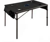 Picnic Time Carolina Panthers Portable Travel Folding Table