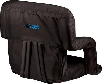 Picnic Time Carolina Panthers Black Reclining Stadium Seat