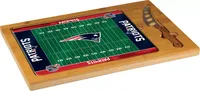 Picnic Time New England Patriots Glass Top Cutting Board Set