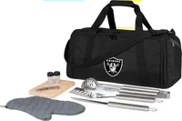 Picnic Time Oakland Raiders Grill Set and Cooler BBQ Kit