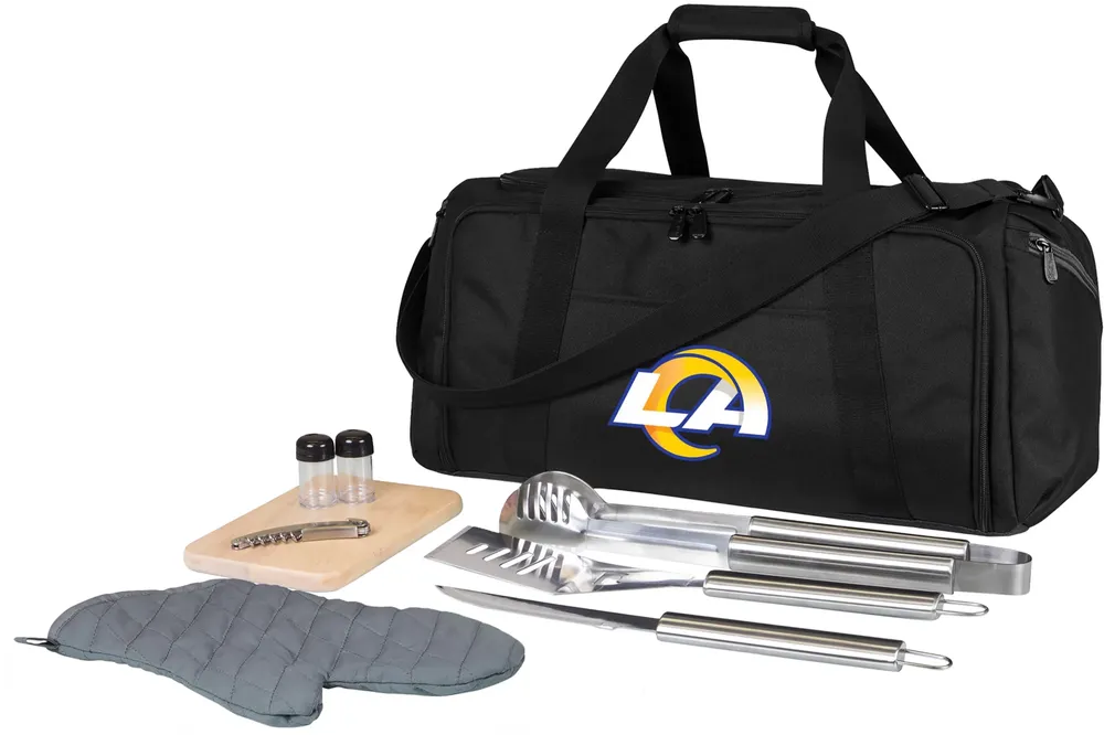 Picnic Time Los Angeles Rams Grill Set and Cooler BBQ Kit