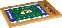 Picnic Time Los Angeles Rams Glass Top Cutting Board Set