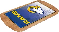 Picnic Time Los Angeles Rams Billboard Glass Top Serving Tray