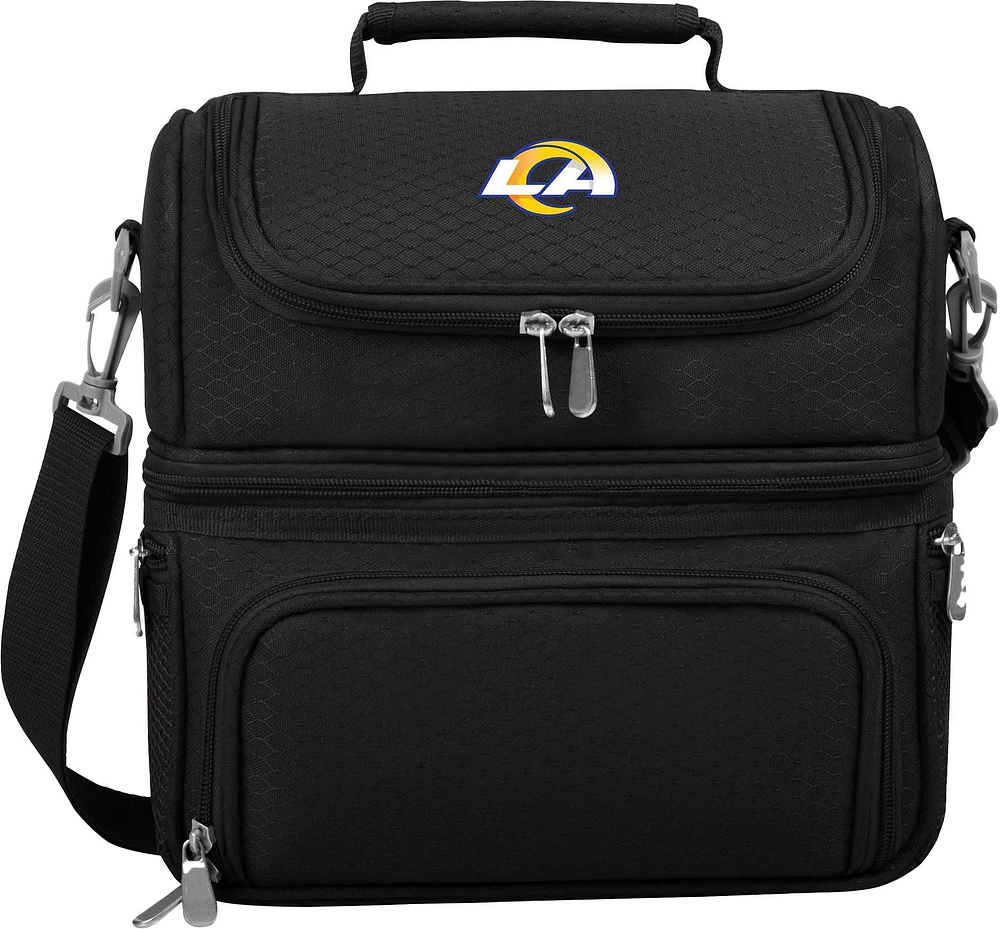 Picnic Time Los Angeles Rams Black Pranzo Personal Lunch Cooler