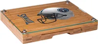 Picnic Time Tennessee Titans Glass Top Cheese Board and Knife Set