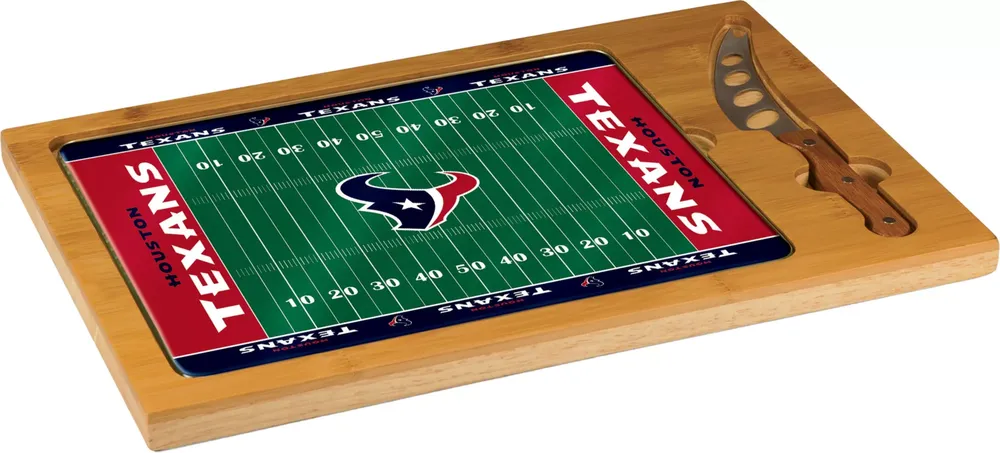 Picnic Time Houston Texans Glass Top Cutting Board Set