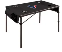 Picnic Time Houston Texans Portable Travel Folding Table