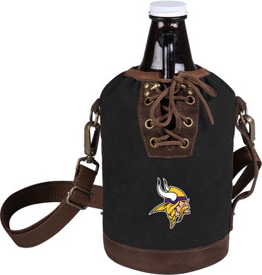 Picnic Time Minnesota Vikings Insulated Tote with 64-oz Growler