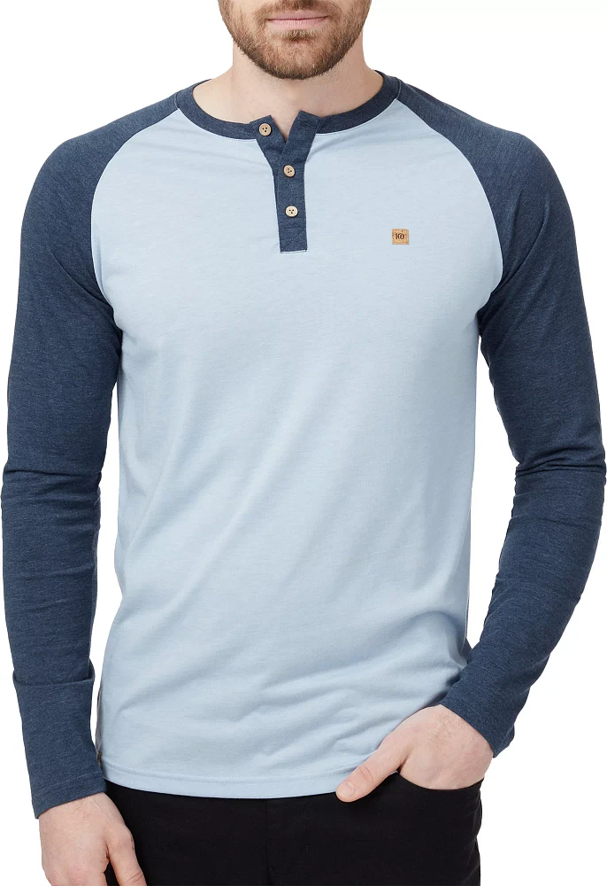 tentree Men's TreeBlend Classic Henley Long Sleeve Shirt