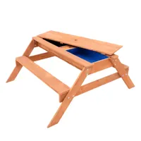 Sportspower Kids' Wooden Picnic Table with Play Features