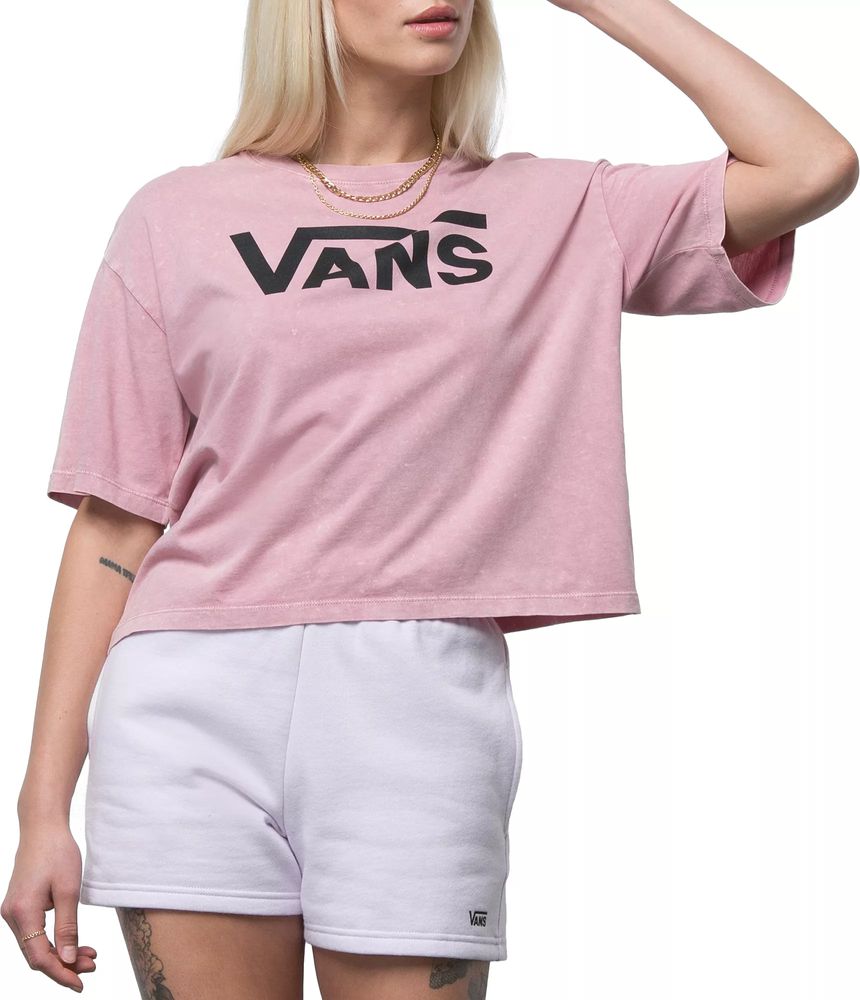 Dick\'s Sporting Goods Vans Women\'s Flying V Relaxed Boxy T-Shirt |  Connecticut Post Mall