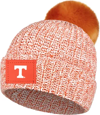 Love Your Melon Tennessee Volunteers Tennessee Orange Speckled Pom Knit Beanie
