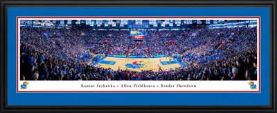 Blakeway Panoramas Kansas Jayhawks Deluxe Framed Picture