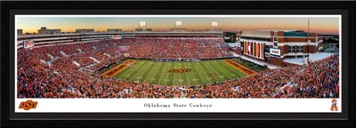 Blakeway Panoramas Oklahoma State Cowboys Select Framed Picture