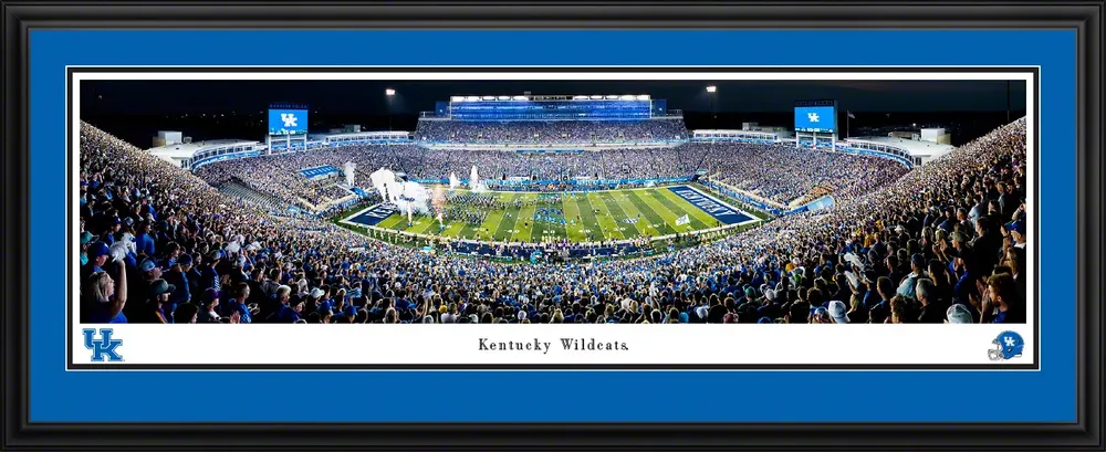 Blakeway Panoramas Kentucky Wildcats Deluxe Framed Picture