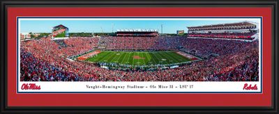 Blakeway Panoramas Ole Miss Rebels Deluxe Framed Picture
