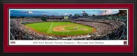 Blakeway Panoramas Mississippi State Bulldogs 2021 NCAA College Baseball Champions Deluxe Framed Picture